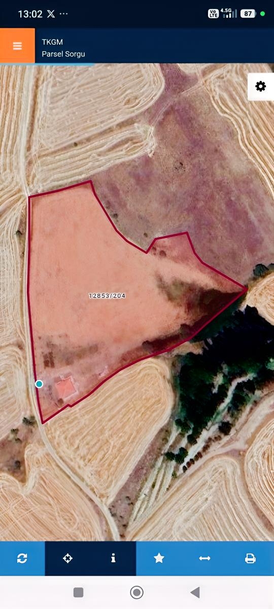SONDAJLI AĞAÇLI 12.500 M2 ARSA İÇİNDE SATILIK 3+1 VİLLA - Resim 24