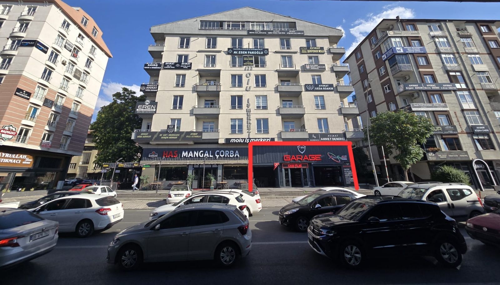 eski çevreyol üzerinde kiralık dükkan 185m² - Resim 11