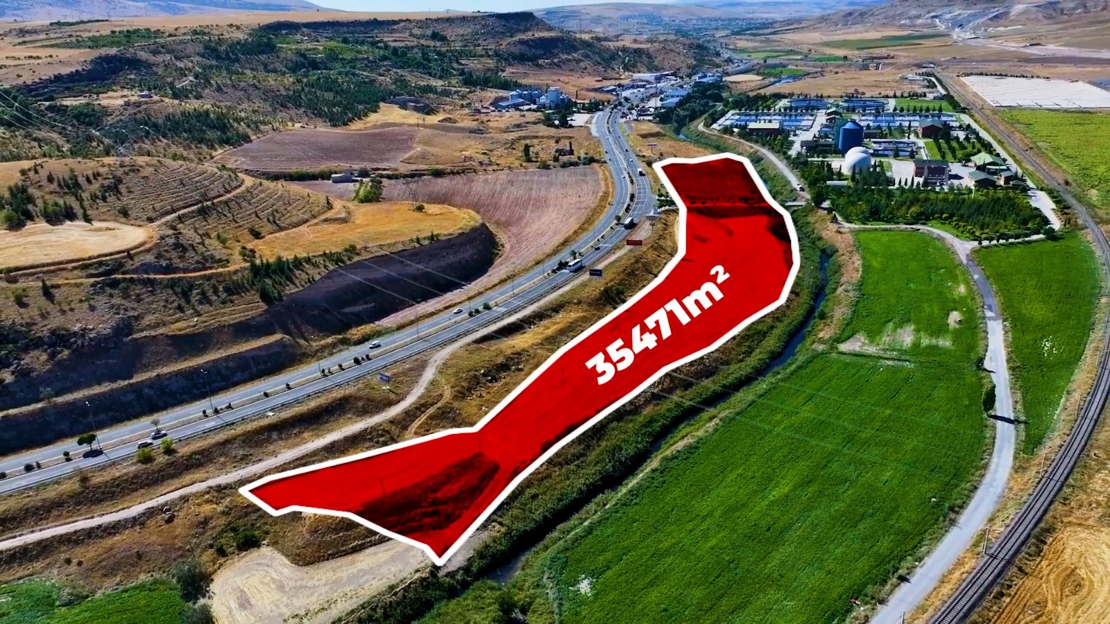 KAYSERİ-ANKARA OTOYOLU 600 METRE CEPHELİ KIYMETLİ ARSA - Resim 11