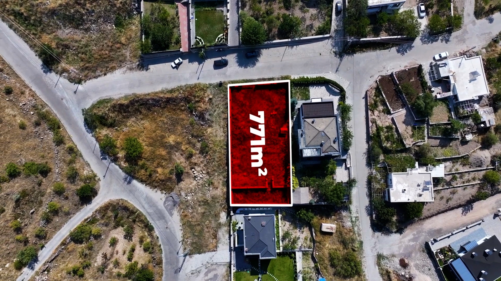 Hacılar Armutlukta 771 m² Köşe Villa Parseli - Resim 12