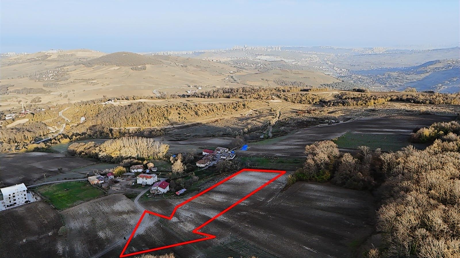 FIRSAT...! Atakum Sarayköy'de 4951 m² Tek Tapu Tarla