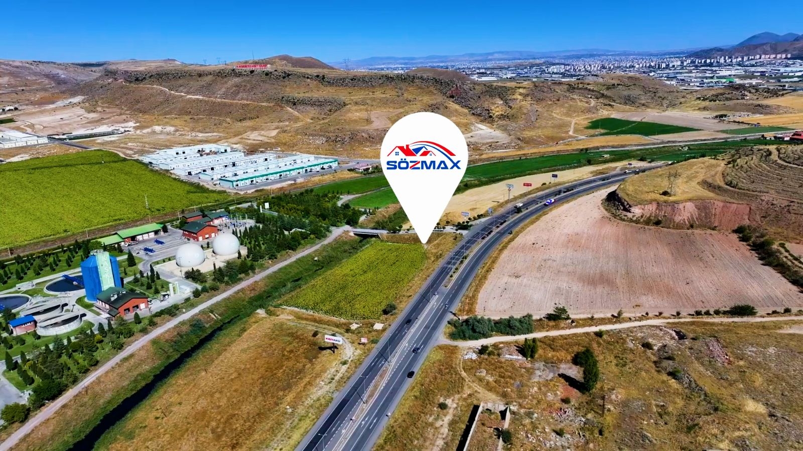 KAYSERİ-ANKARA OTOYOLU 600 METRE CEPHELİ KIYMETLİ ARSA - Resim 4