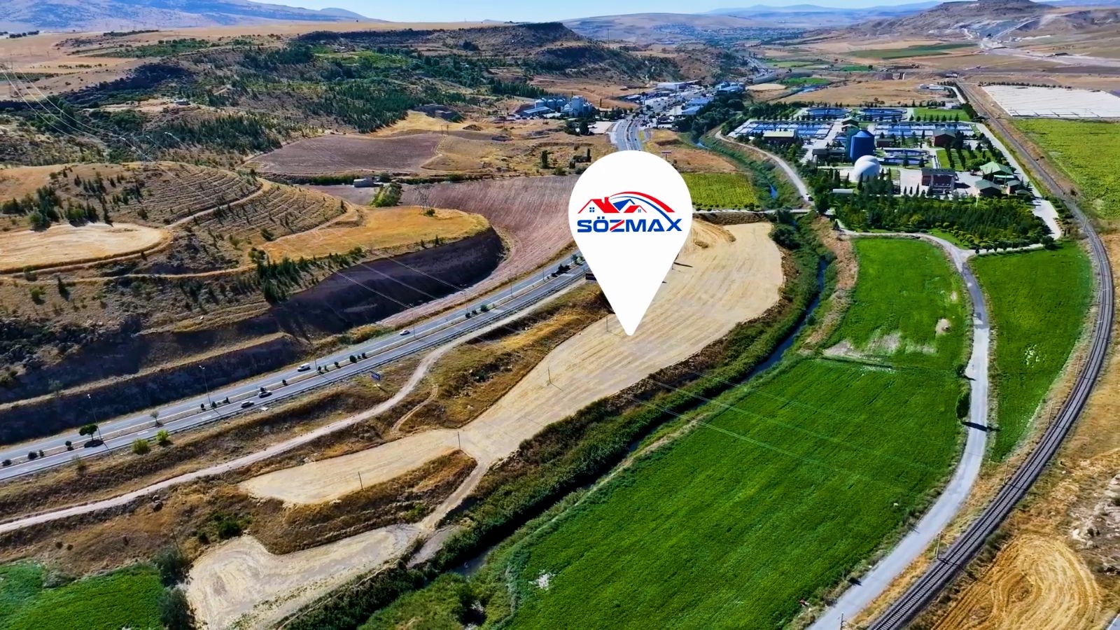 KAYSERİ-ANKARA OTOYOLU 600 METRE CEPHELİ KIYMETLİ ARSA