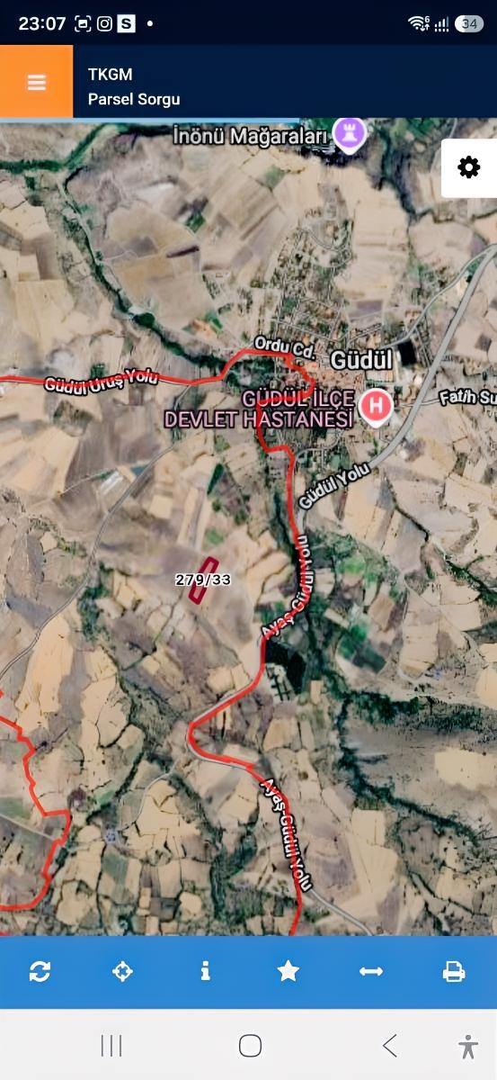 güdül'de satılık tarla 10.205m TEK TAPU aciiill - Resim 3