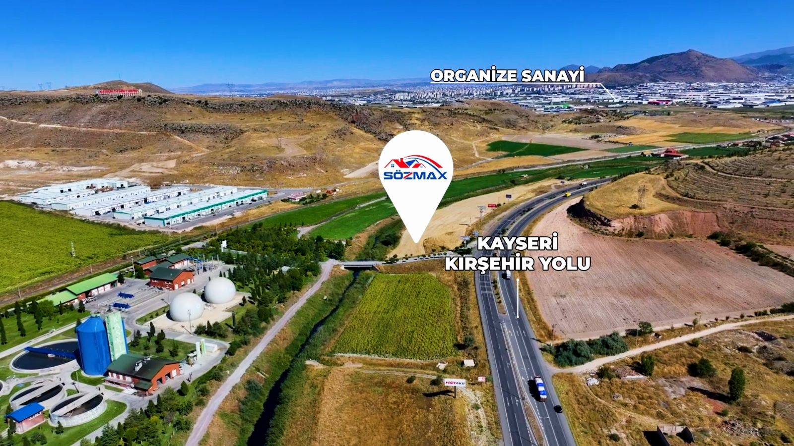 KAYSERİ-ANKARA OTOYOLU 600 METRE CEPHELİ KIYMETLİ ARSA - Resim 23