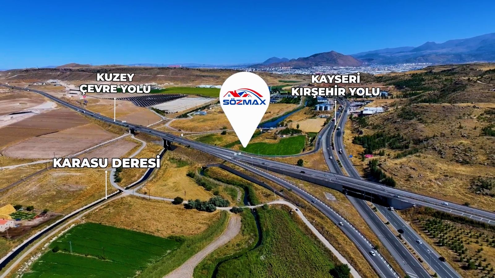 KUZEYÇEVREYOLU ANKARA KARAYOLU BAĞLANTISINDA REKLAM PANOLUK ARSA