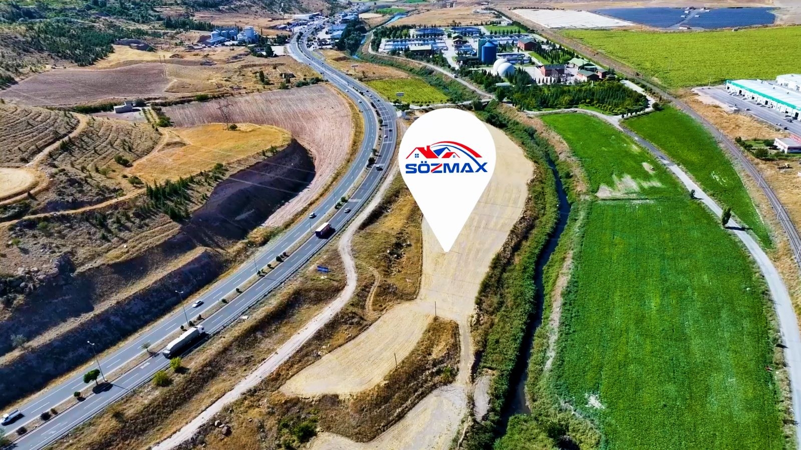 KAYSERİ-ANKARA OTOYOLU 600 METRE CEPHELİ KIYMETLİ ARSA - Resim 2