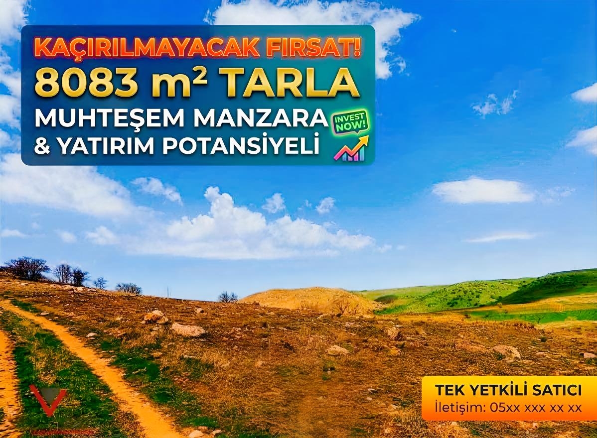 SÖZMAX Vista & ÖZKONAK'ta 8000 m2 KAÇIRILMAZ TARLA /ALAN KAZANIR - Resim 4