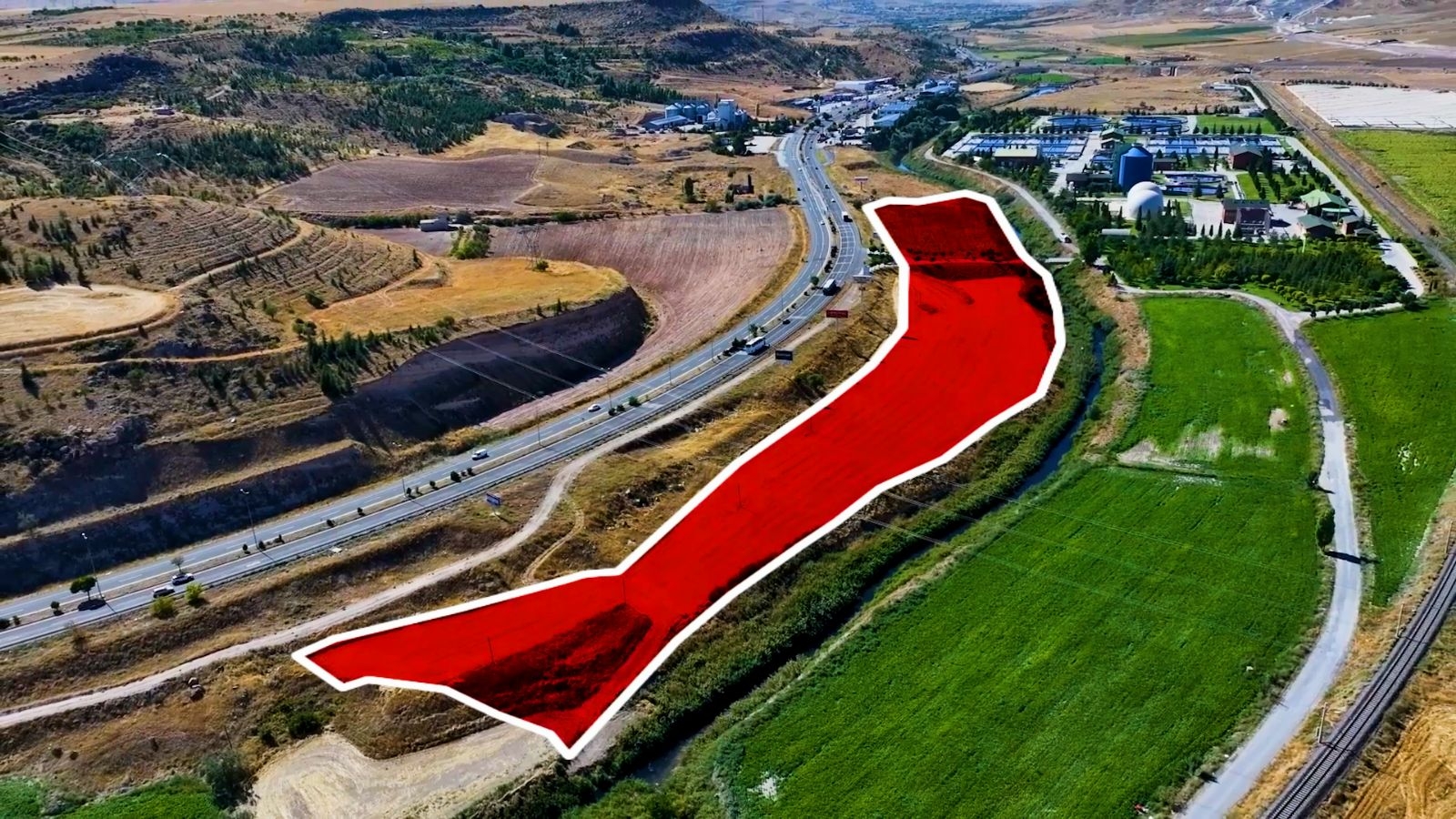 KAYSERİ-ANKARA OTOYOLU 600 METRE CEPHELİ KIYMETLİ ARSA - Resim 20