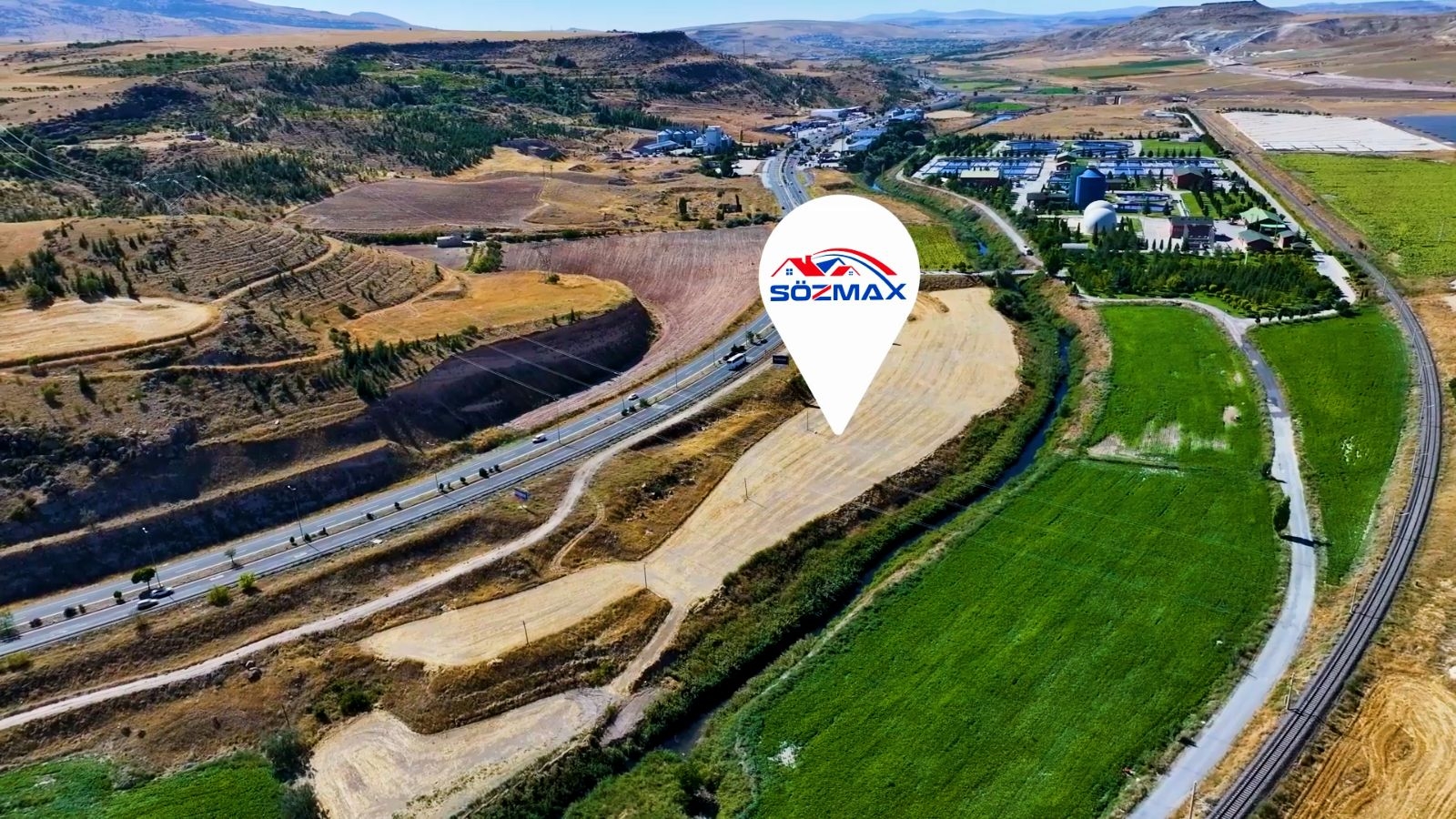 KAYSERİ-ANKARA OTOYOLU 600 METRE CEPHELİ KIYMETLİ ARSA - Resim 15