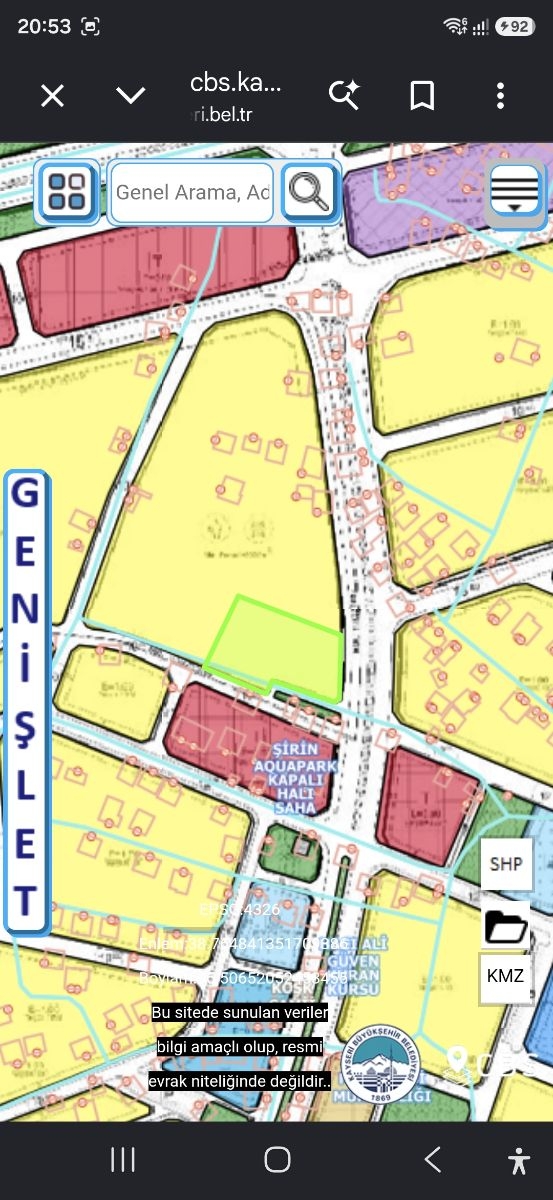 SARAYBOSNA MAHALLESİ'NDE SATILIK 3000 m2 KONUT PARSELİ - Resim 6