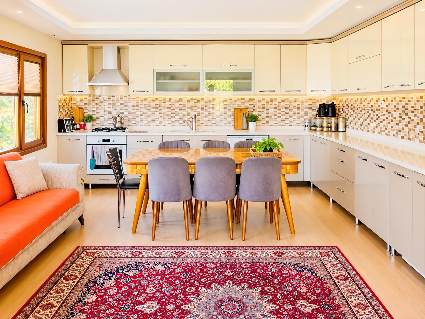 Hacılar Yediağaçta 1.973 m² Arsa İçinde Eşyalı 3,5+1 Villa - Resim 19