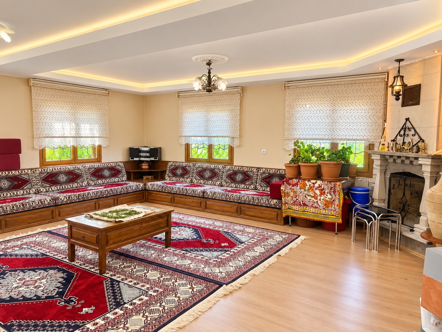Hacılar Yediağaçta 1.973 m² Arsa İçinde Eşyalı 3,5+1 Villa - Resim 10