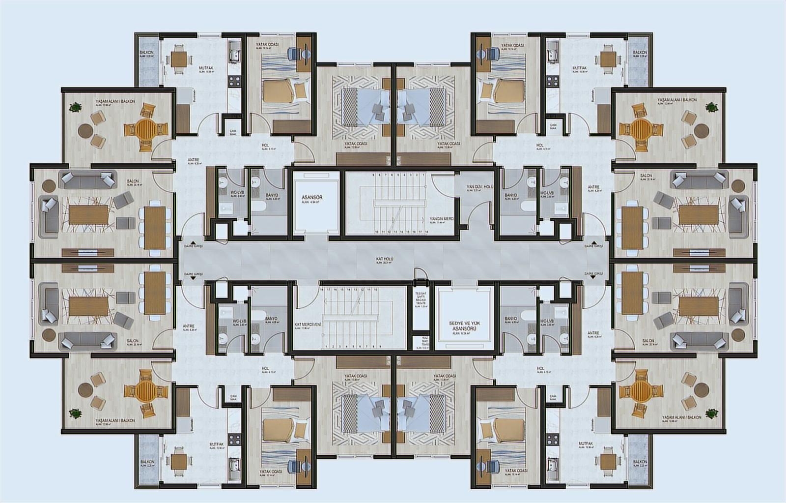 ACİL !!! SATILIK İLDEM İLDEM KOOPERATİFİ E 4+1 HİSSESİ - Resim 16