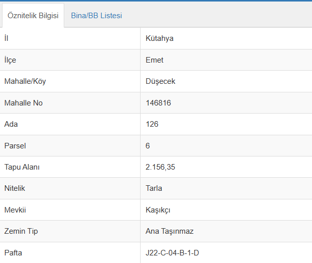 KÜTAHYA EMET DÜŞECEKTE 6 PARÇA SATILIK TARLA - Resim 2
